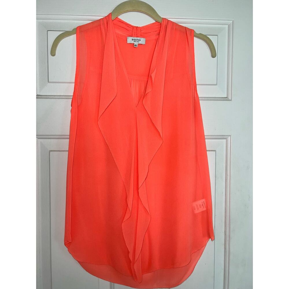 2 Babaton 100% Silk blouses- size XS - OF